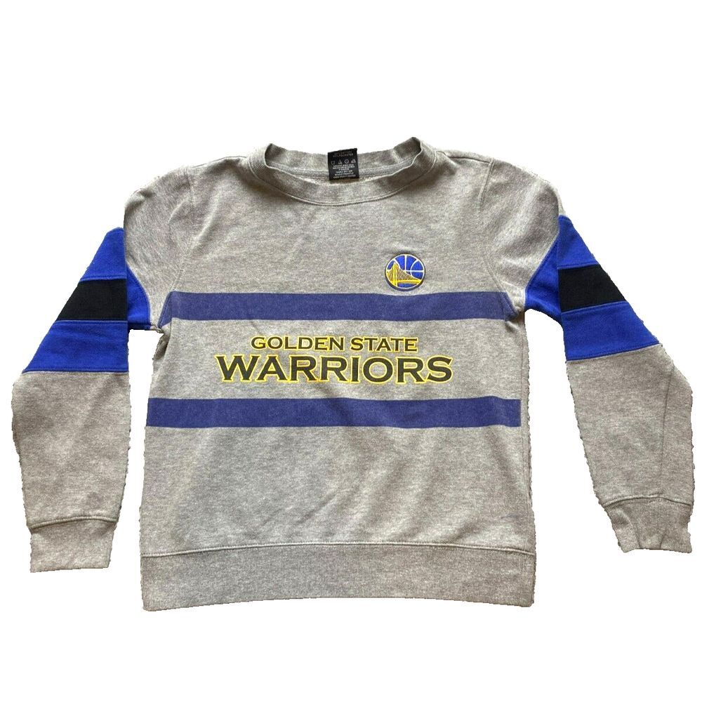 Golden State‎ Warriors Sweatshirt Adult Medium Gray NBA Basketball UNK Mens